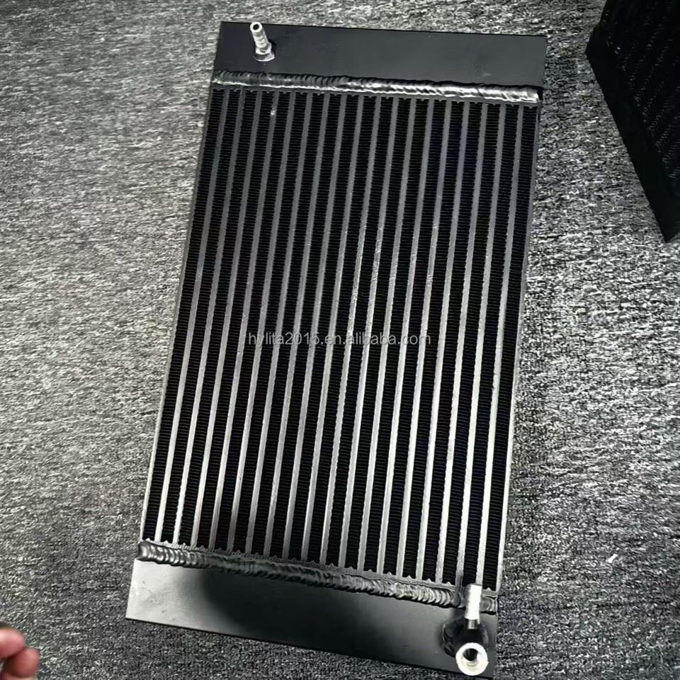 9.52mm Air Condenser miaraka amin'ny Tube Varahina Aluminum Fins Coil