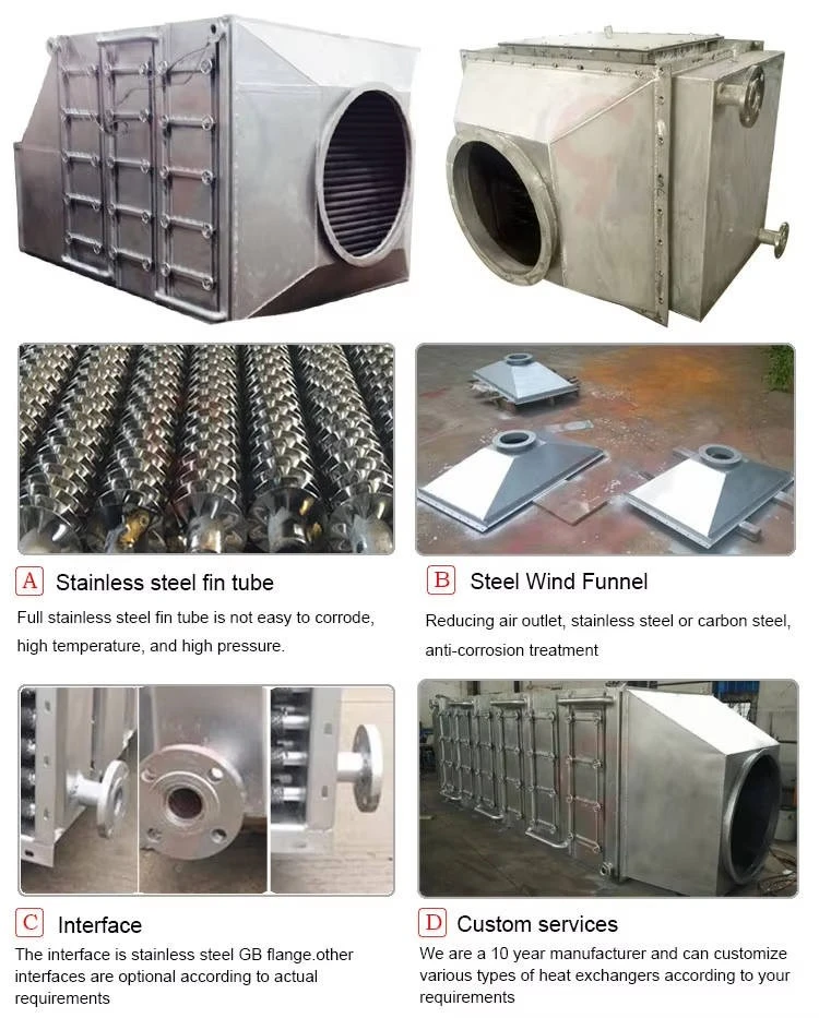 Heavy Duty Carbon Steel Finned Coil Air Heater Unit For Textile Printing And Dyeing Plant Heat Recovery Ventilation price