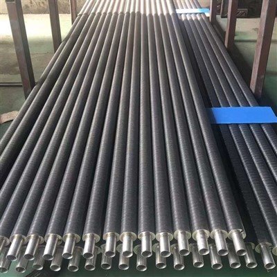 Carbon Steel Laser Welded Finned Tube ho an'ny Radiator Heat Exchanger Heater Parts Application
