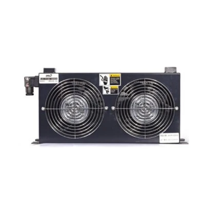 60L OEM Hydraulic Mini Air Cooler Air-Tadiatera Tadiatera menaka mangatsiaka-Fin Heat Exchanger Miaraka amin'ny Fan Electric 12/24V 220/380V