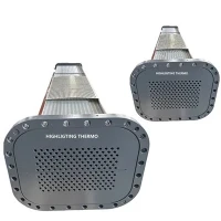 Hanwha Samsung Air Cooler Aftercooler ho an'ny Compressor Air Sm5100