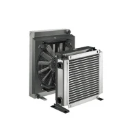 Fanamafisana menaka hydraulika 100L/MIN vaovao Lovia mangatsiaka mangatsiaka-Fin Aluminum Hydraulic Oil Cooler