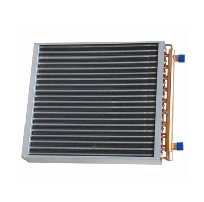 U-Type Copper Tube miaraka amin'ny Varahina/Aluminium Fins Heat Exchanger ho an'ny HVAC sy ny fangatsiahana indostrialy